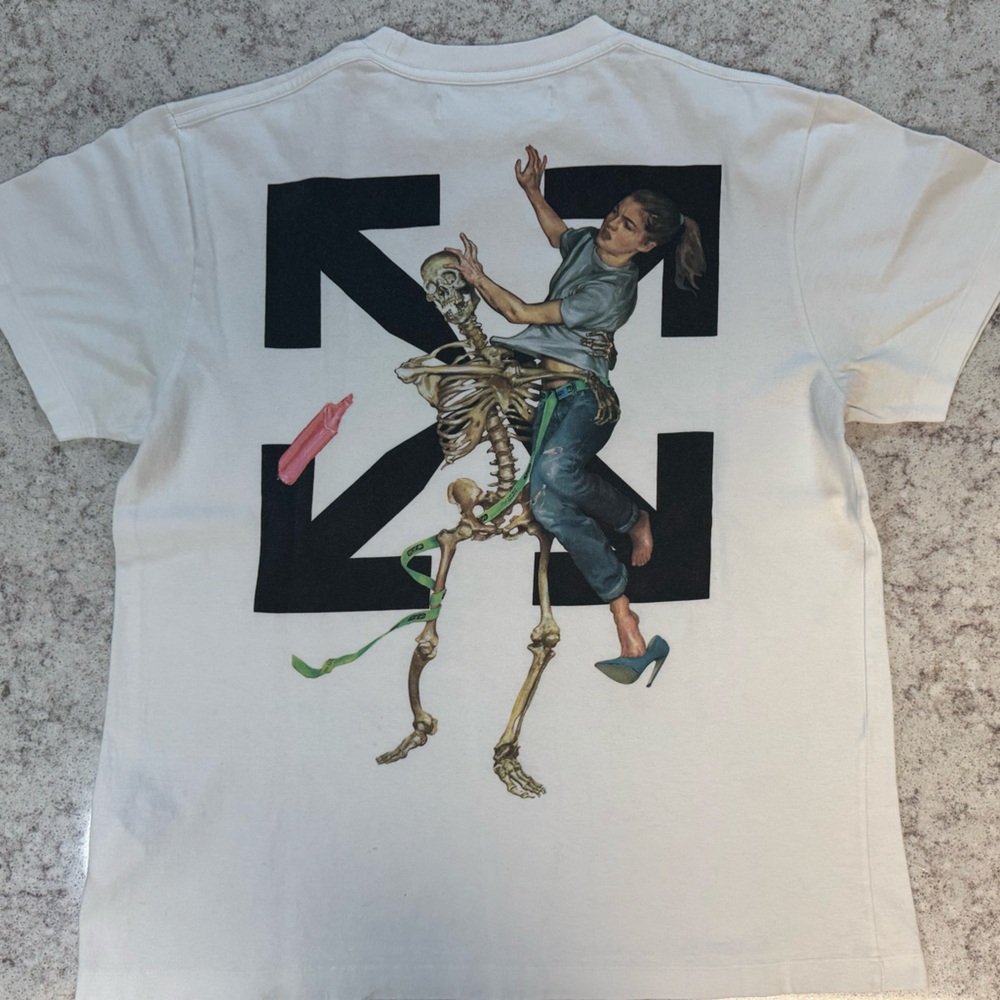 Off-White Pascal Skeleton Short Sleeves T-Shirt - image 5
